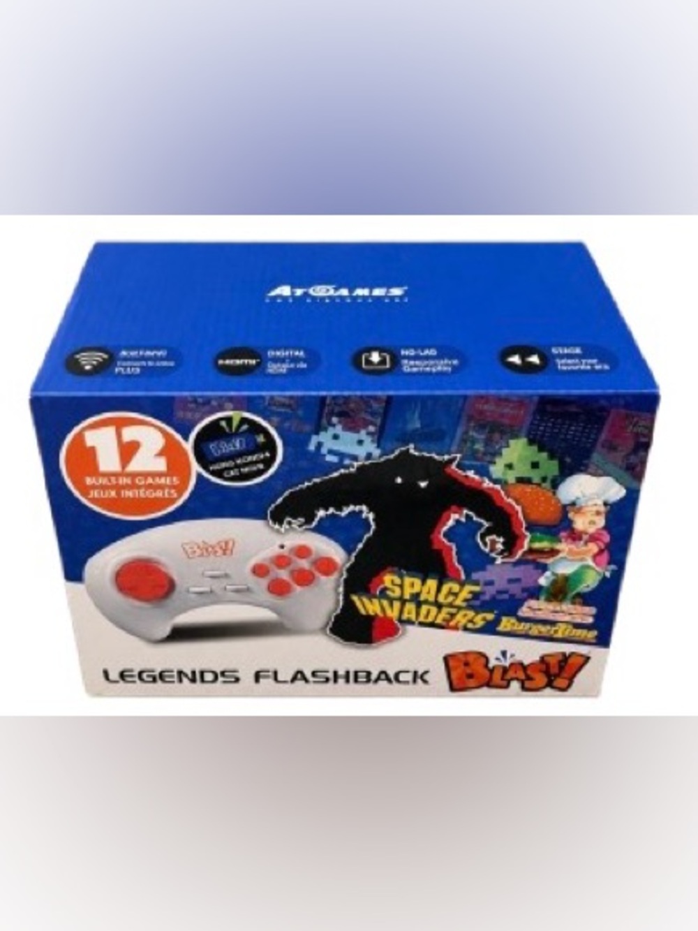 Legends Flashback Blast! Retro Gaming Console – 12 Built‑In Games